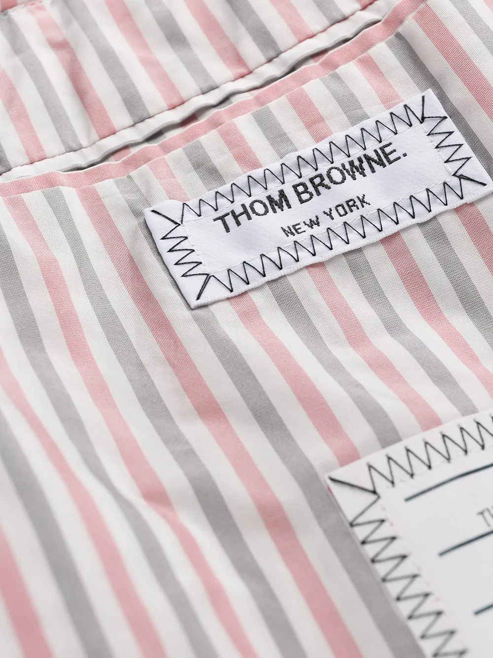 Thom Browne Piumino con dettaglio a righe | Image 6