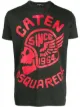 Image 1 of Dsquared2 "caten" skull logo patch T-shirt