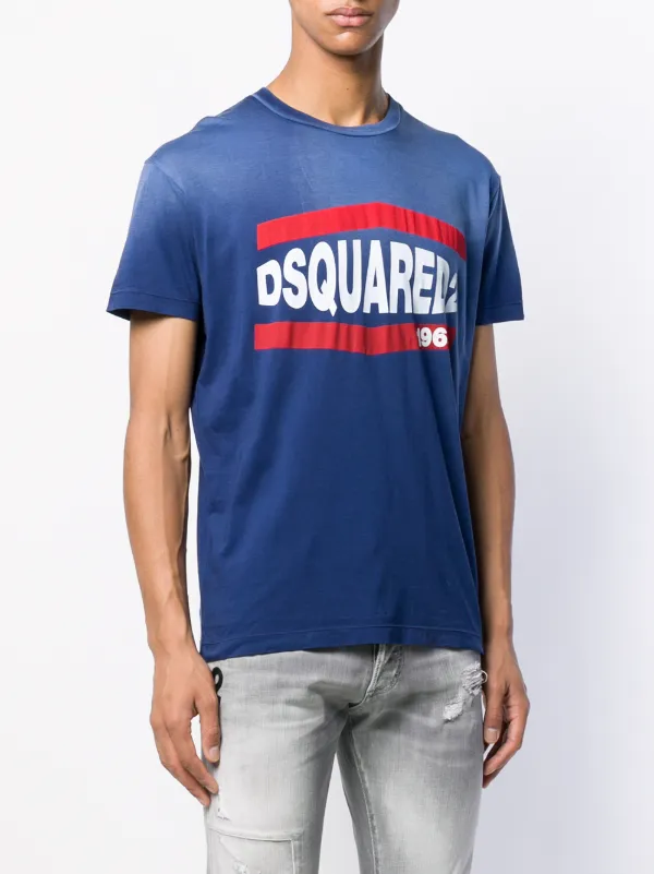 Dsquared2 Logo Stamp T-shirt - Farfetch