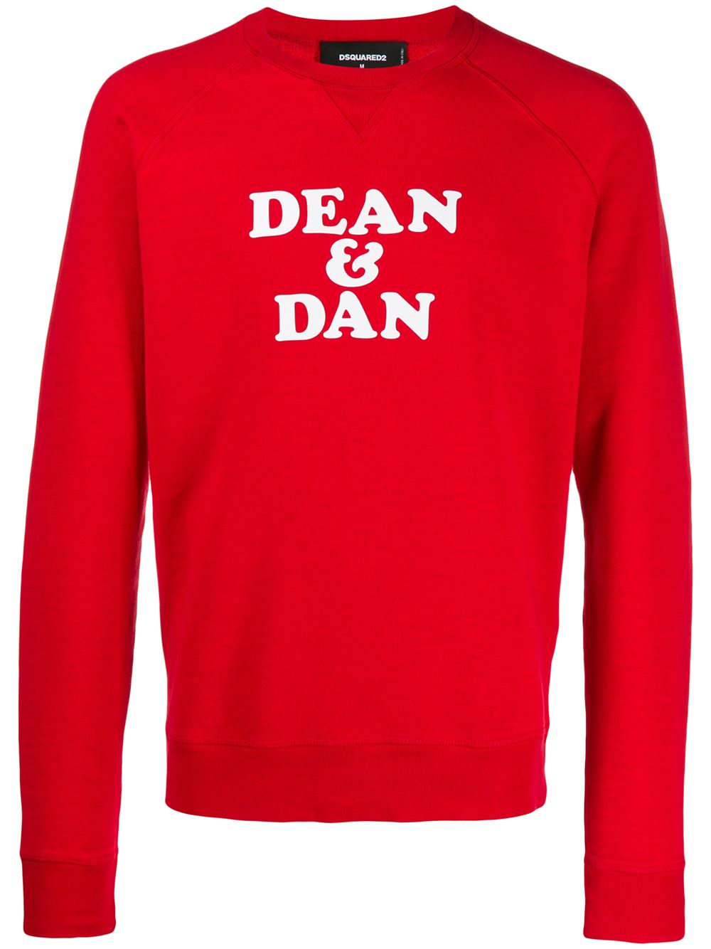 

Dsquared2 sudadera con estampado Dean & Dan - Rojo