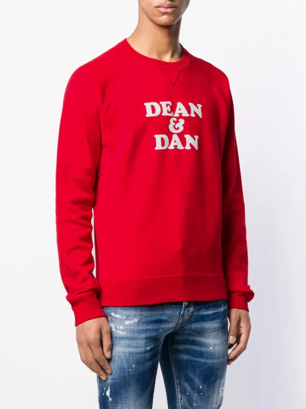 Dsquared2 Dean \u0026 Dan Printed Sweatshirt