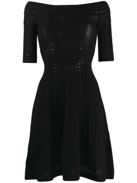 DSQUARED2 off-shoulder knitted dress
