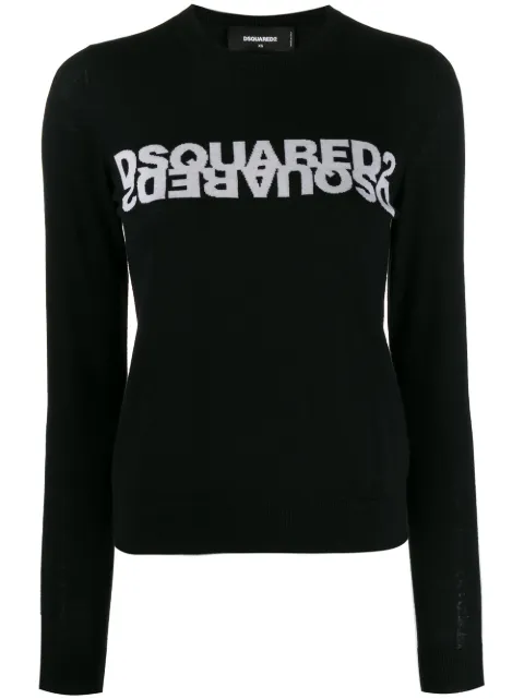 DSQUARED2 logo knitted jumper