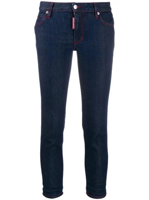 DSQUARED2 skinny cropped jeans