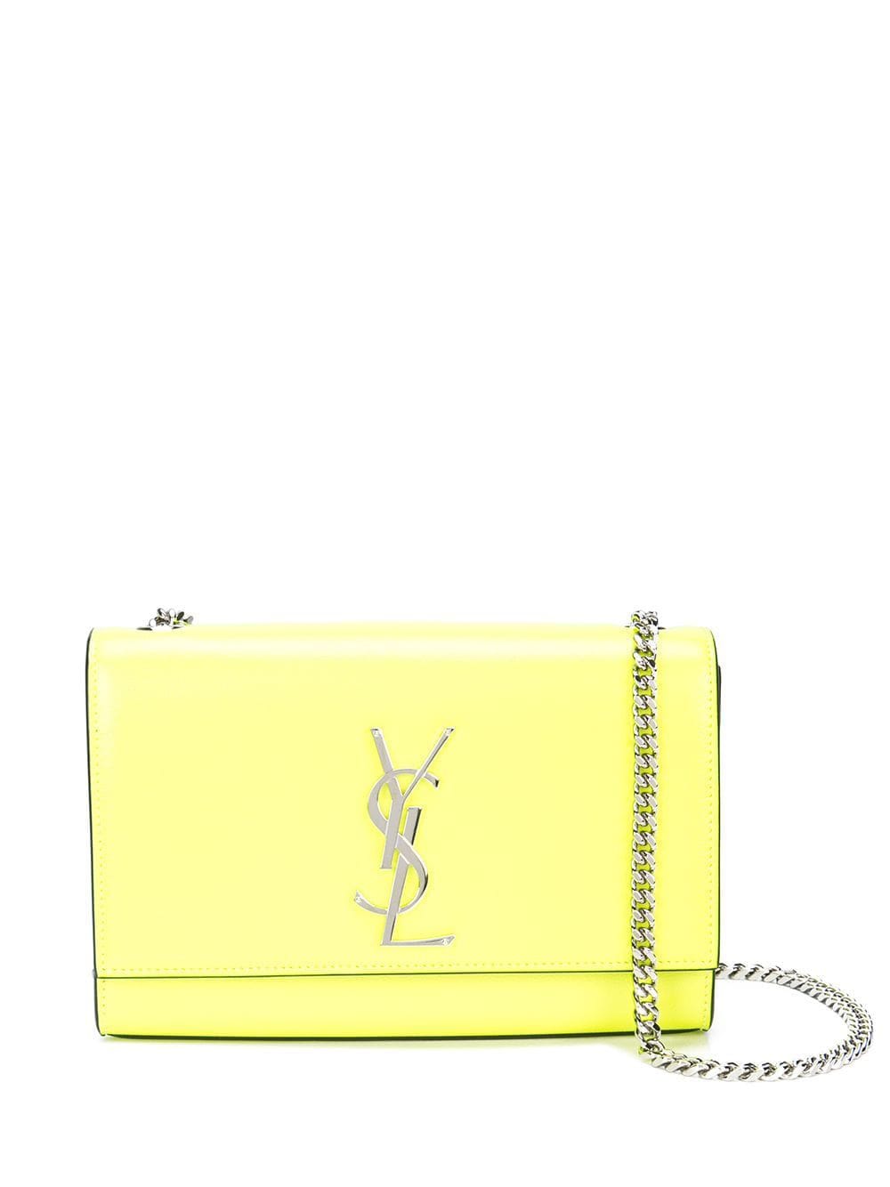 neon yellow ysl bag