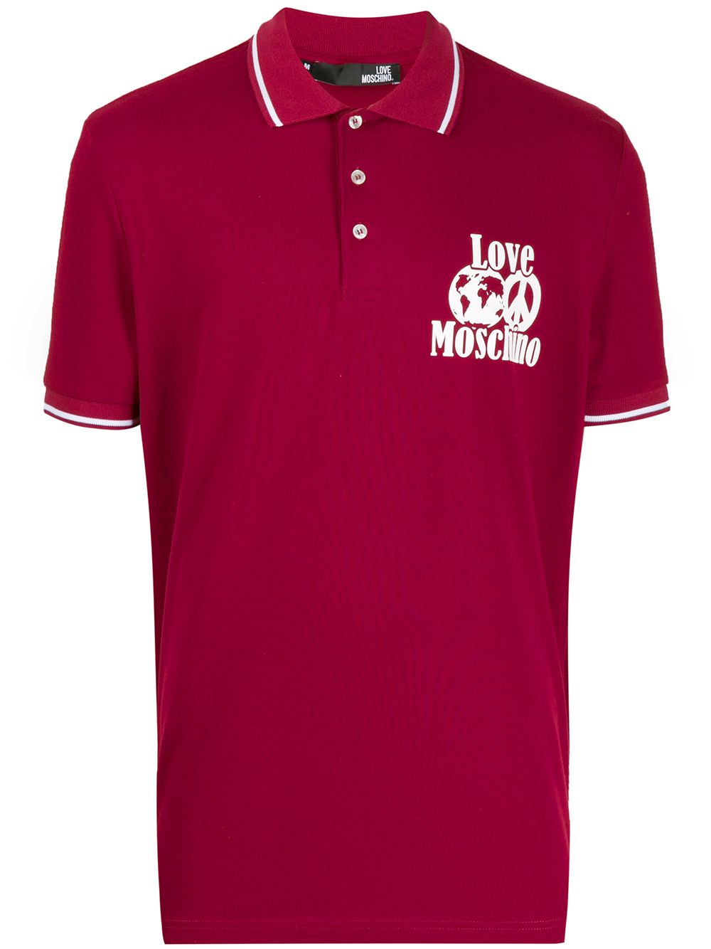 фото Love Moschino классическая рубашка-поло
