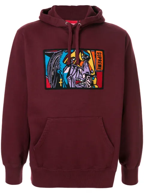 supreme chainstitch hooded