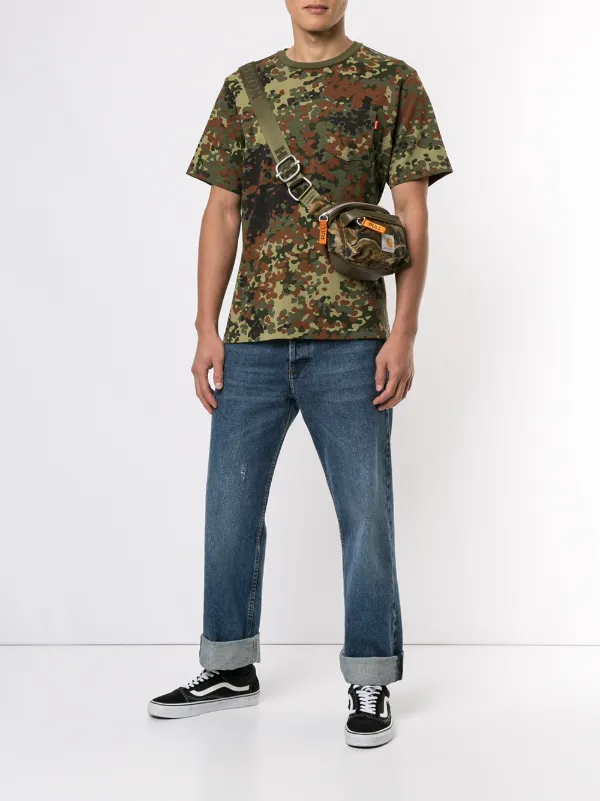 supreme camo pocket tee