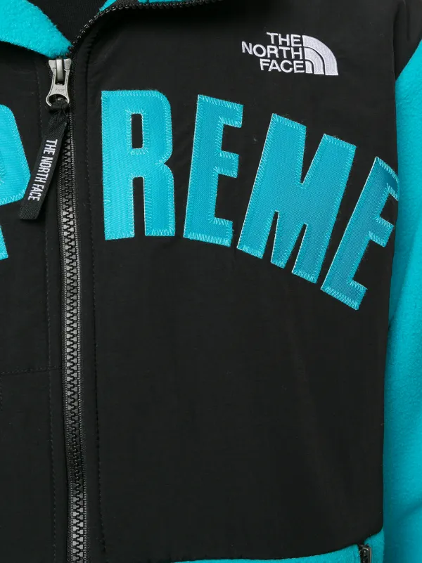 SUPREME THE NORTH FACE ARC LOGO DENALI FLEECE JACKET, TEAL