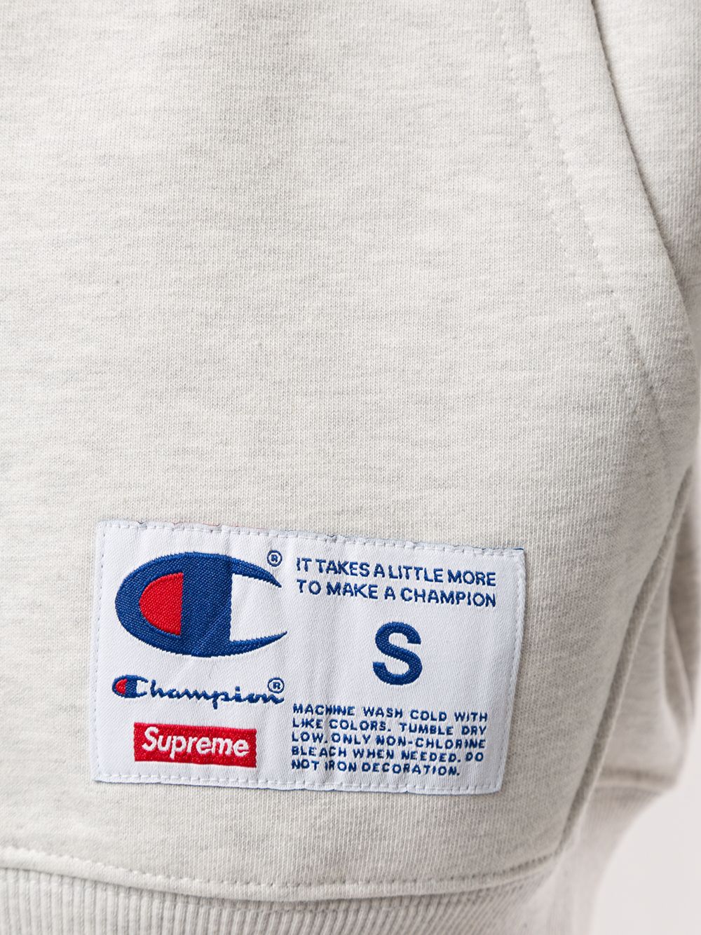 фото Supreme худи arc из коллаборации с champion