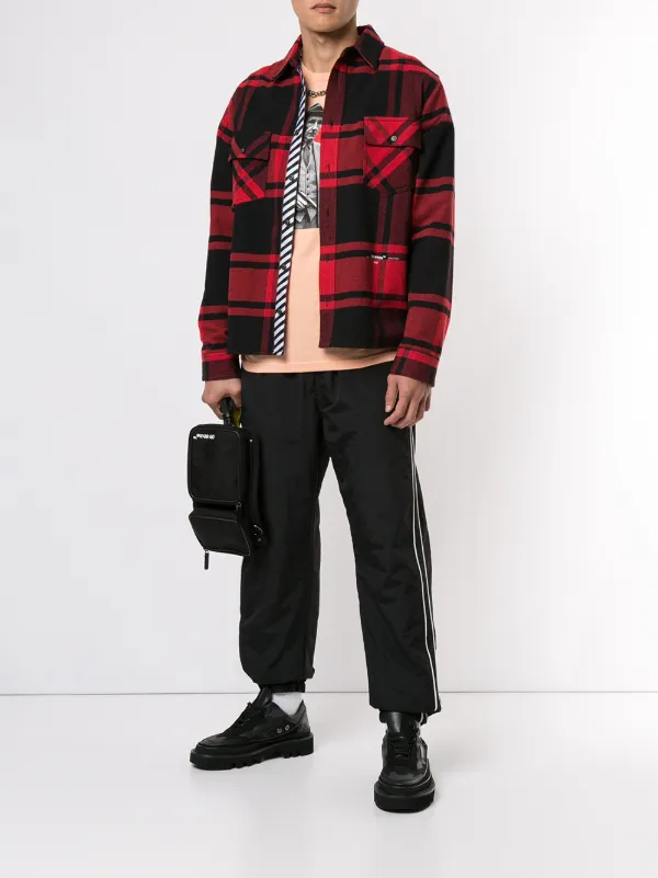 supreme piping track pants