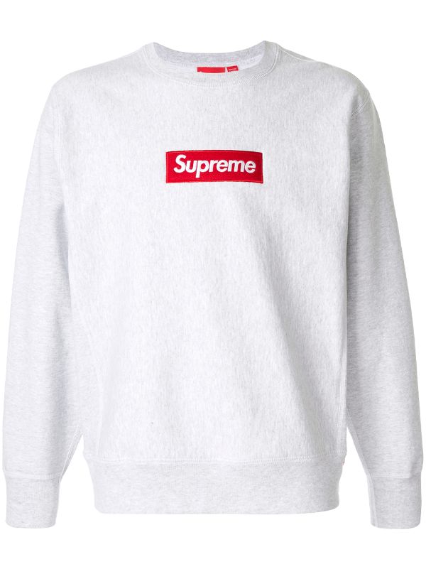 box logo sweatshirt