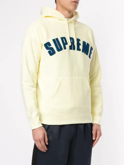 Supreme chenille arc online logo hoodie