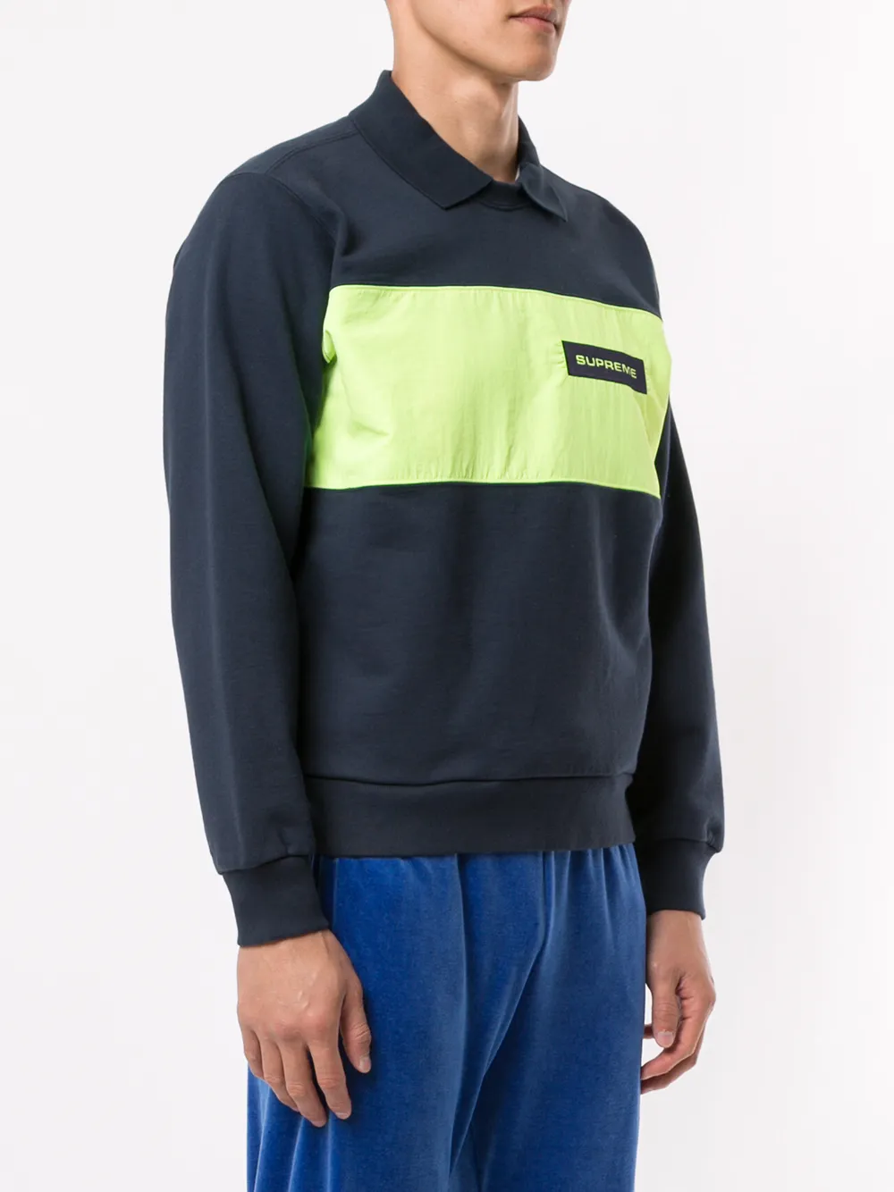 Supreme Polo Crew Neck Sweatshirt - Farfetch