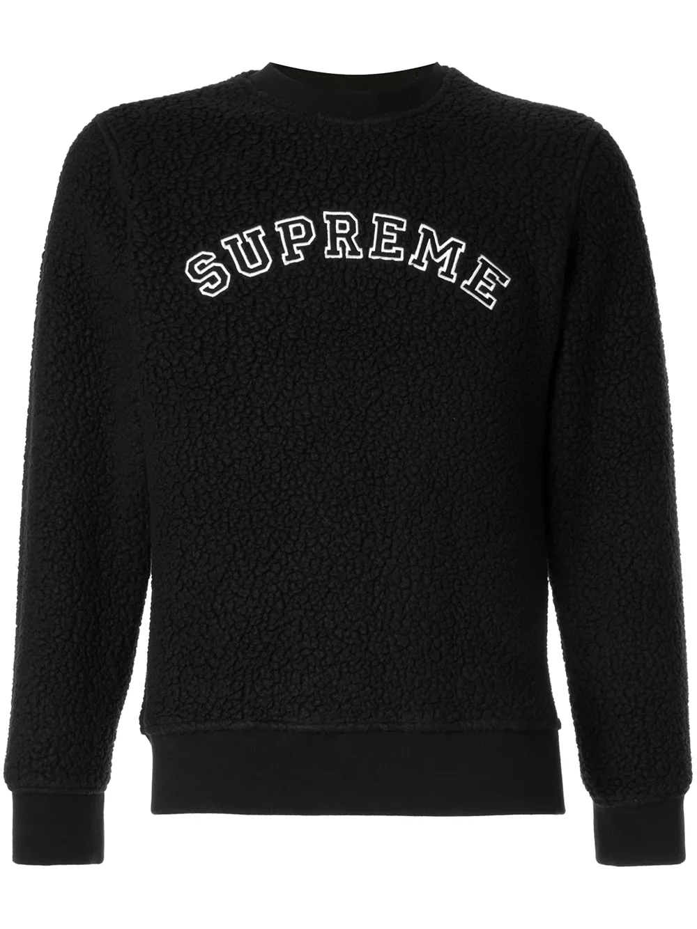 Supreme polartec shop deep pile crewneck