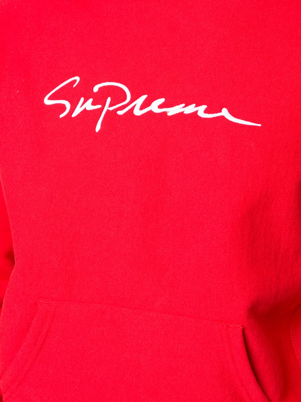 фото Supreme худи с логотипом