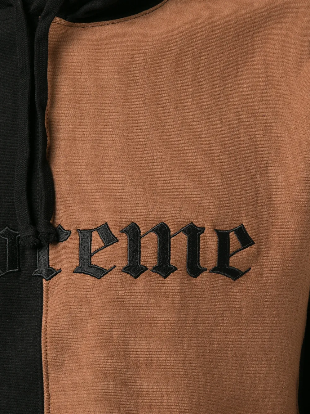 фото Supreme худи с логотипом