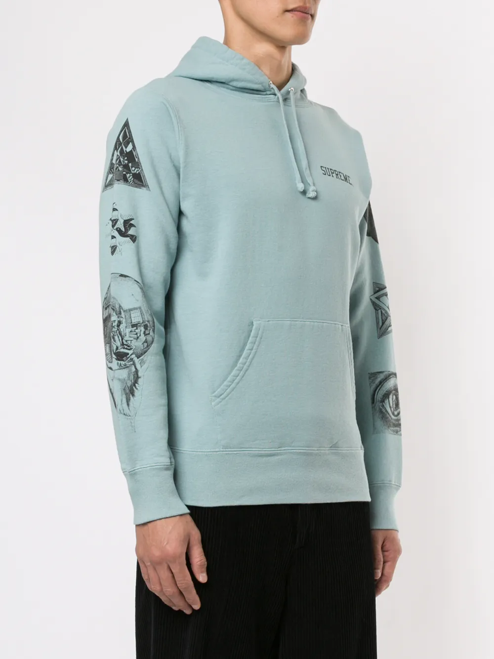 фото Supreme толстовка с капюшоном