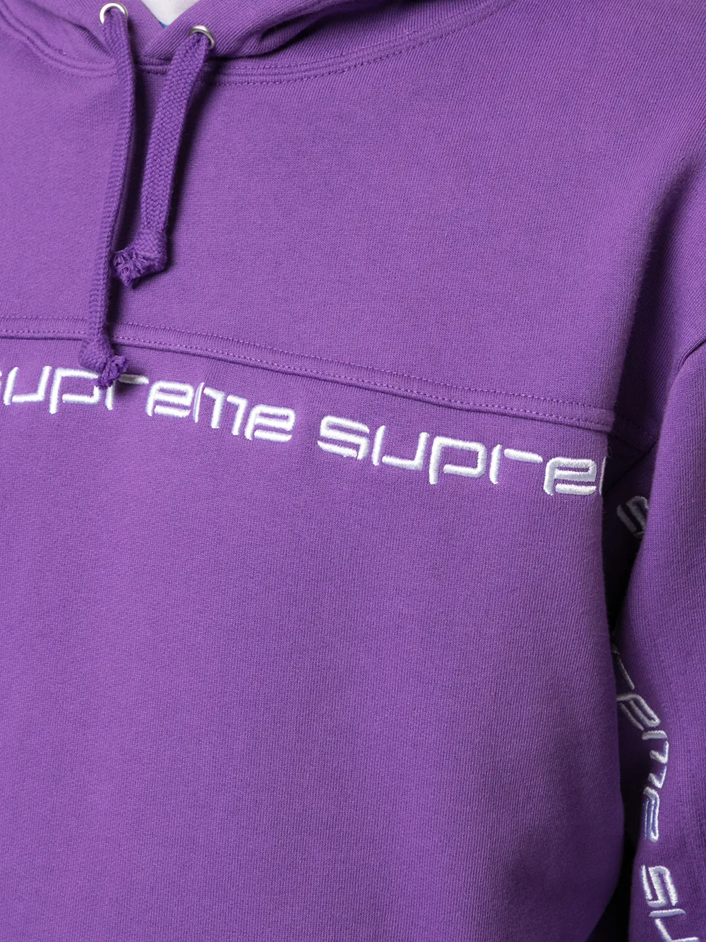 фото Supreme толстовка с капюшоном и принтом