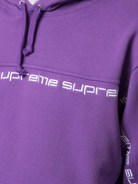 supreme text stripe