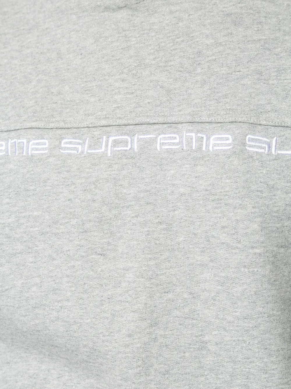 фото Supreme худи с вышитым логотипом