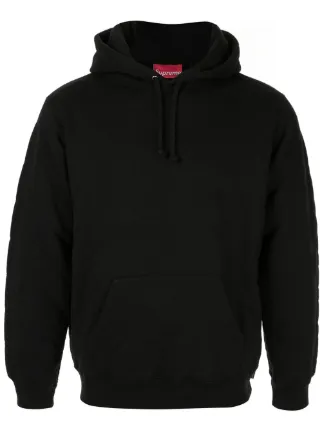 Quilted hooded sweatshirt Outlet
