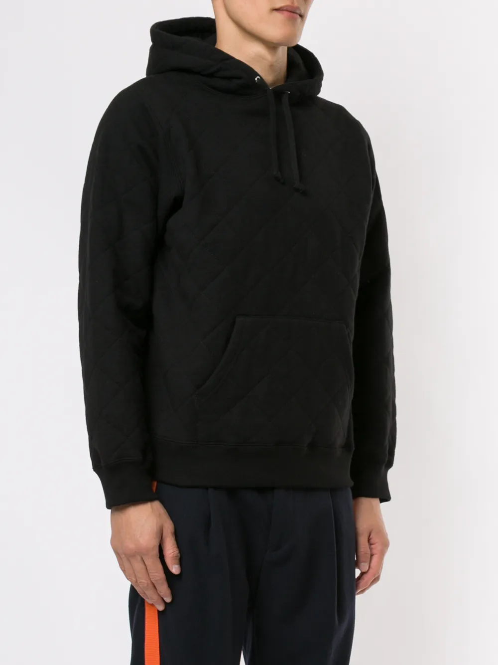 supreme quilted hoodie