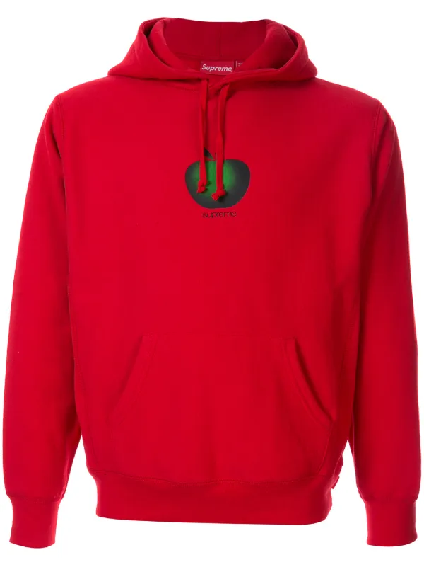supreme apple sweatshirt