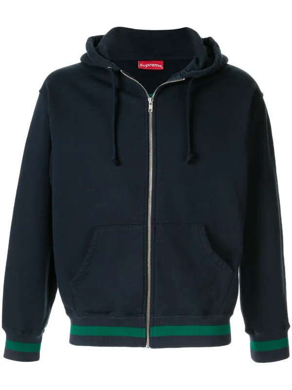 supreme old english zip up