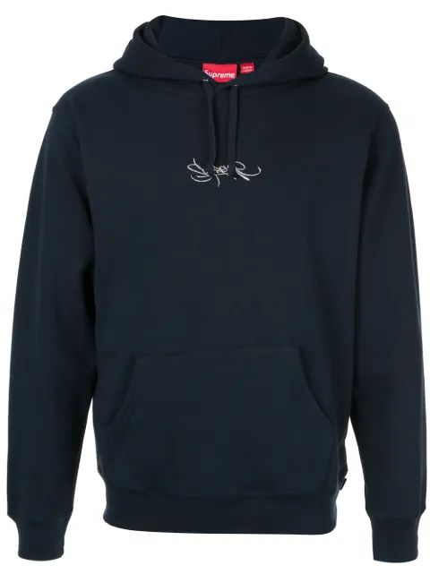 supreme tag hoodie