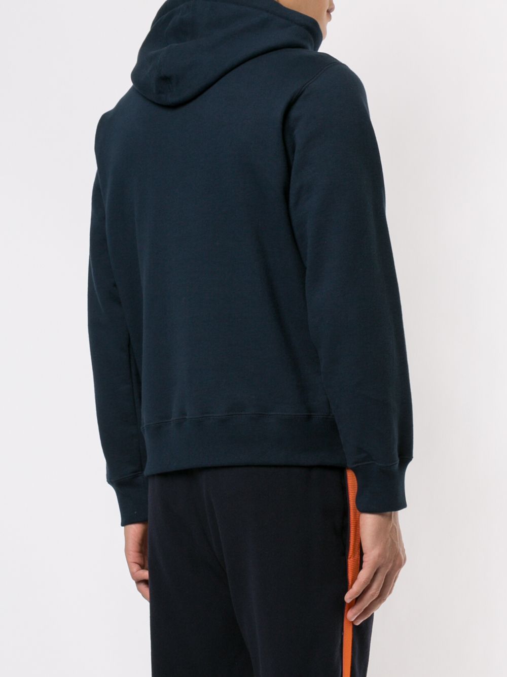 Supreme chest stripe logo hoodie