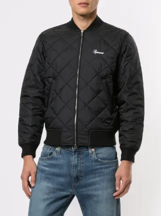 supreme quilted bomber