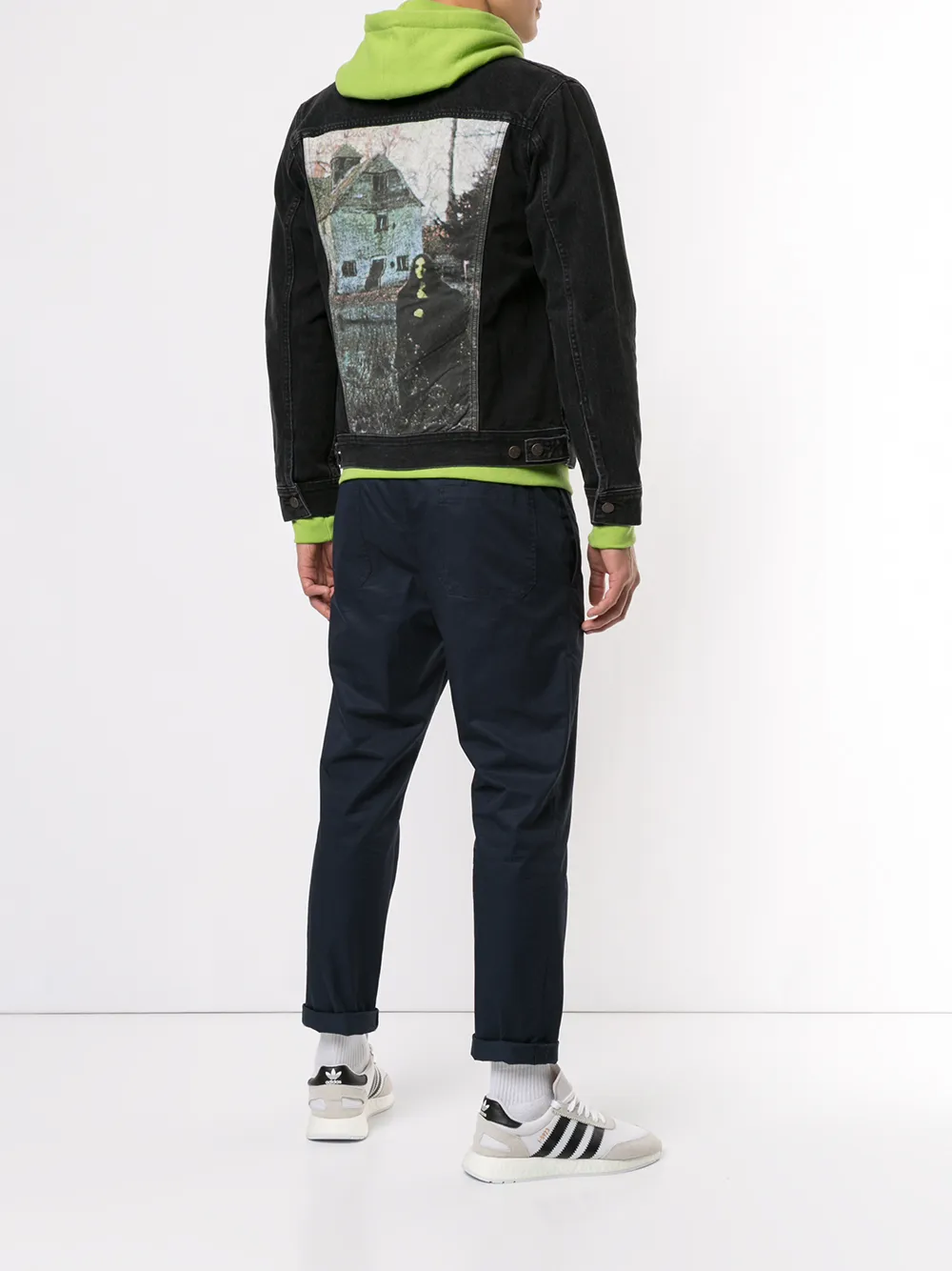 supreme black sabbath denim jacket