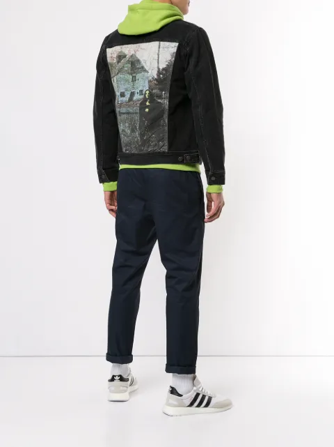 supreme black sabbath denim jacket