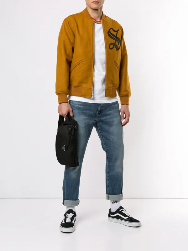 supreme old english jacket