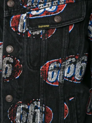 supreme 666 denim jacket