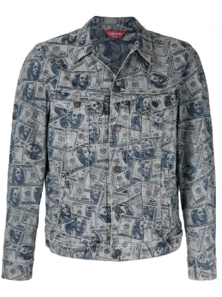 supreme dollar jacket