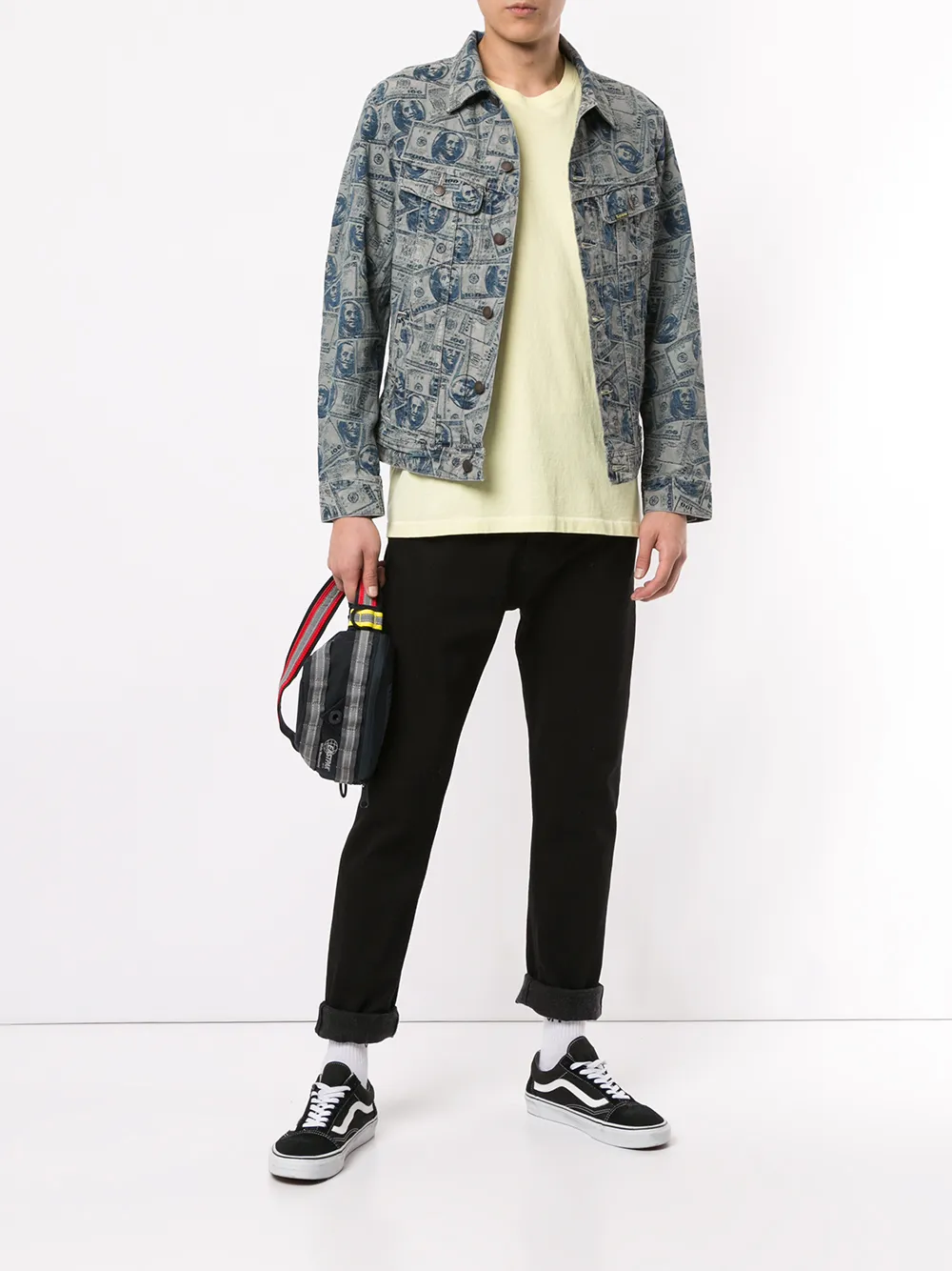 supreme 100 dollar bill jacket