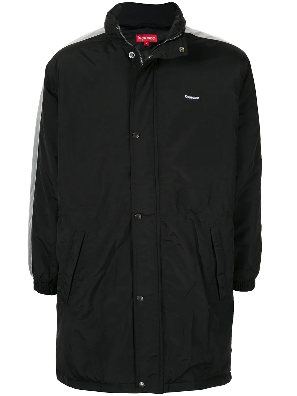 supreme black coat
