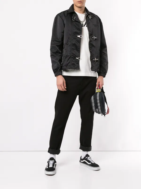 supreme nylon turnout jacket black