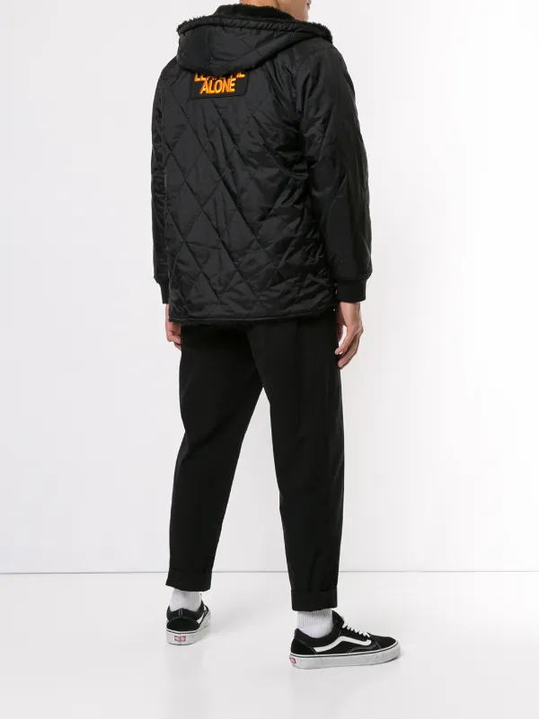 supreme reversible sherpa work parka