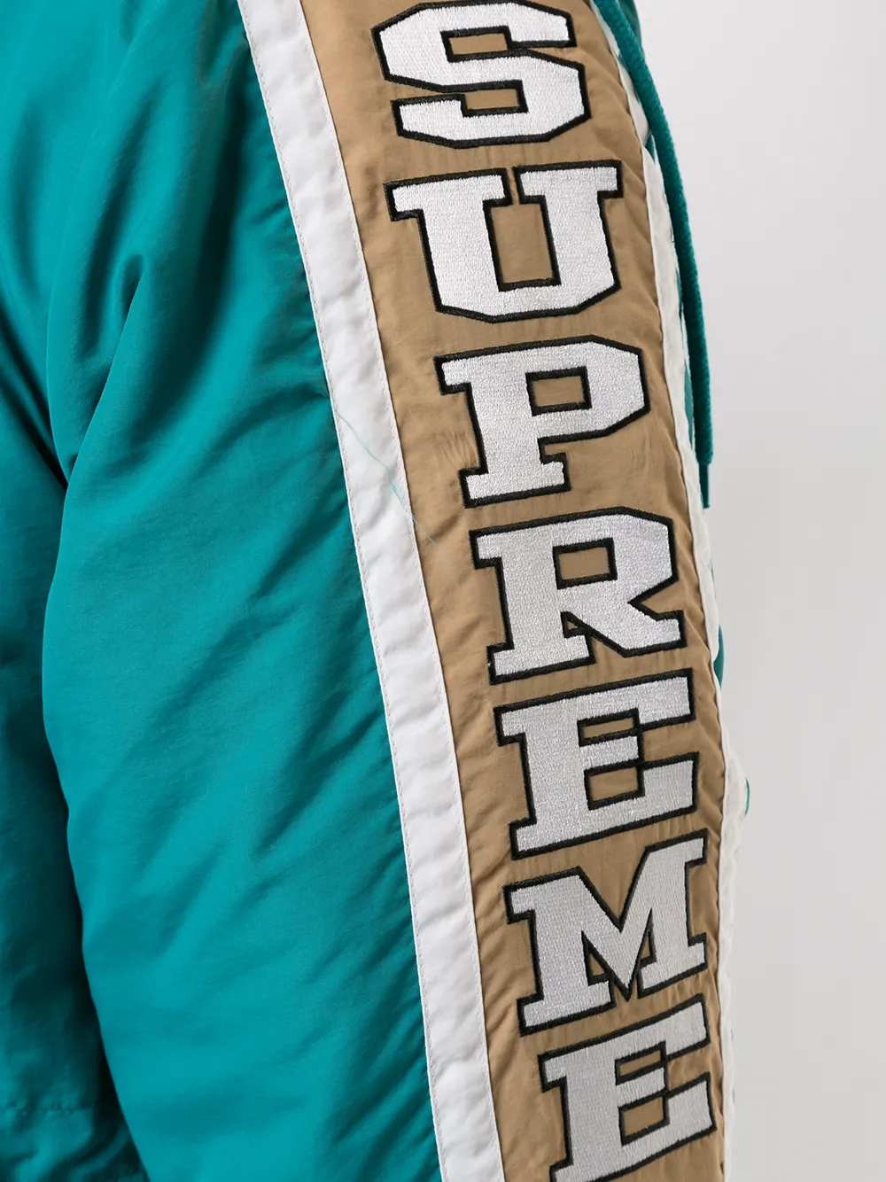 Supreme Sleeve Logo Sideline Parka Farfetch