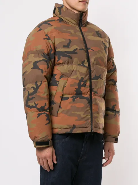 Supreme reflective camo down jacket clearance