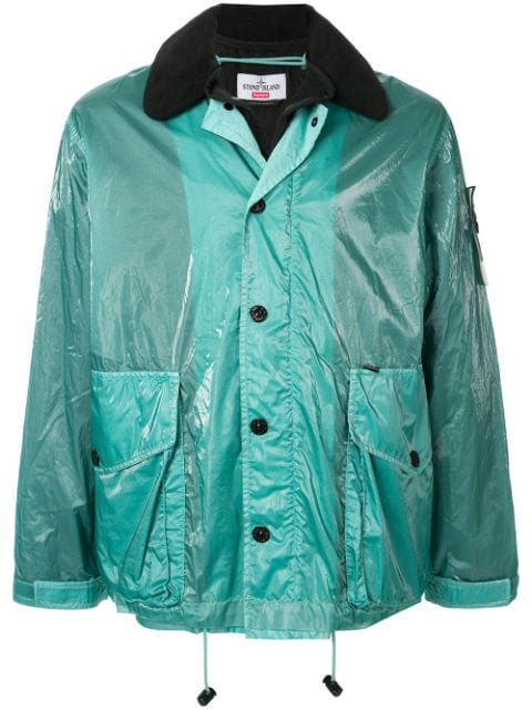 Supreme x Stone Island New Silk Light jacket