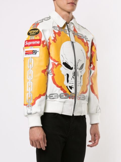 ghost rider supreme jacket
