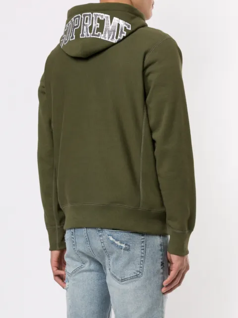 supreme sequin arc hoodie