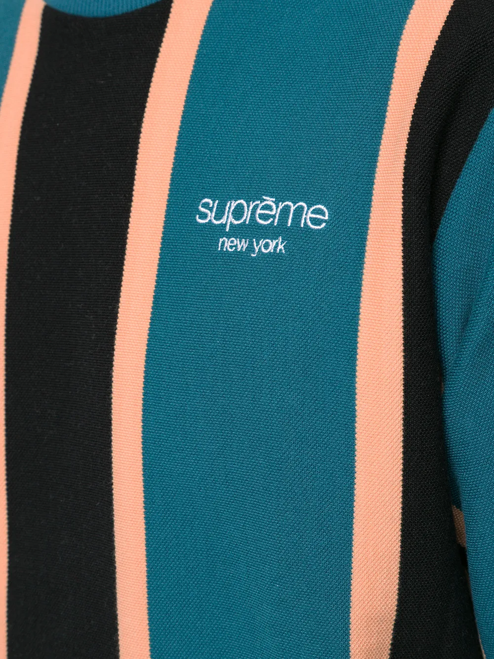 Supreme Striped Pique Crewneck 2025 | www.takertrailers.ee