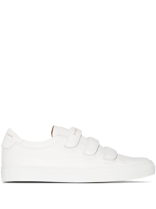 hook and loop strap sneakers