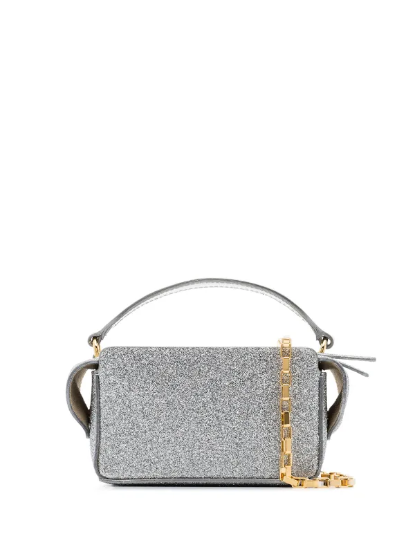 silver mini bag