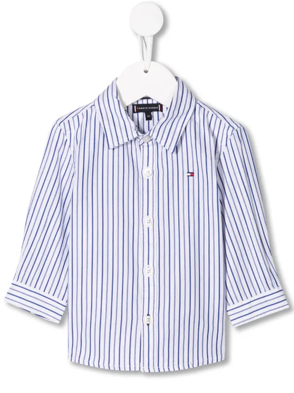 tommy hilfiger pinstripe shirt